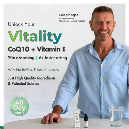 Pure Vitality CoQ10 + Vitamin E