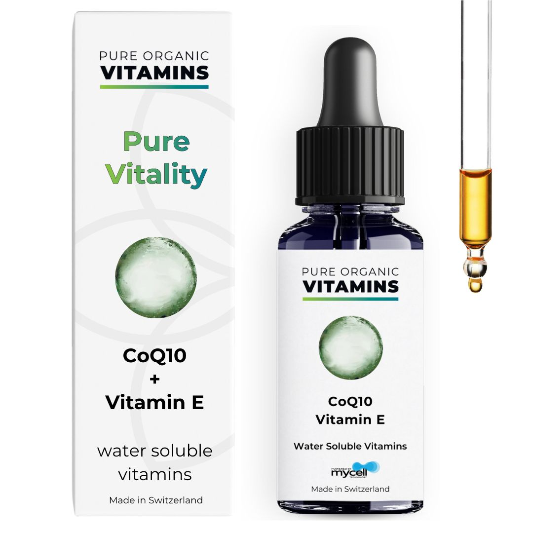 Pure Vitality CoQ10 + Vitamin E