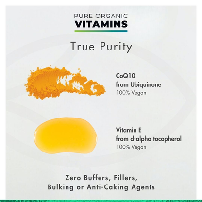 Pure Vitality CoQ10 + Vitamin E